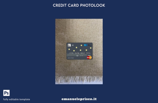 stile verificato Bosnia ed Erzegovina Modello frontale photolook mastercard dell